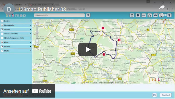 123map Publisher - Create Maps Yourself